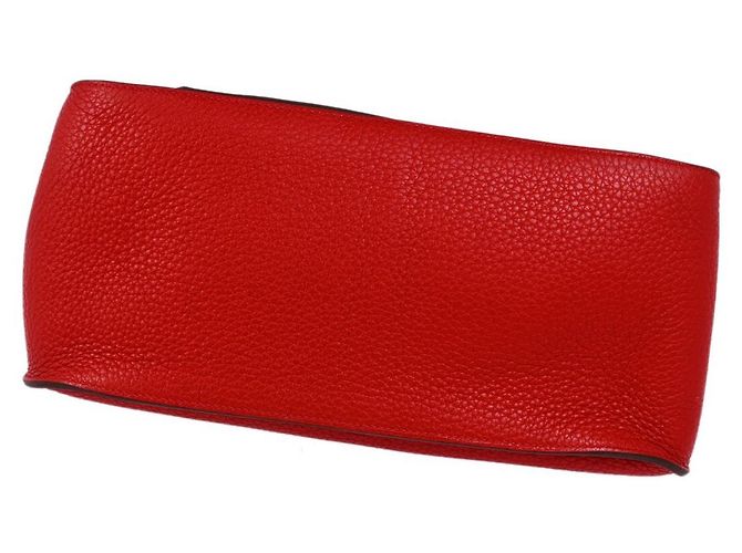 Borsa Jypsiere Hermès Clemence 31 Rosso - vista 3