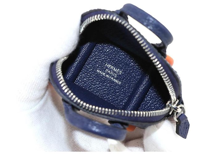 Charm Borsa Bolide su Ruote di Hermès Blu - vista 6