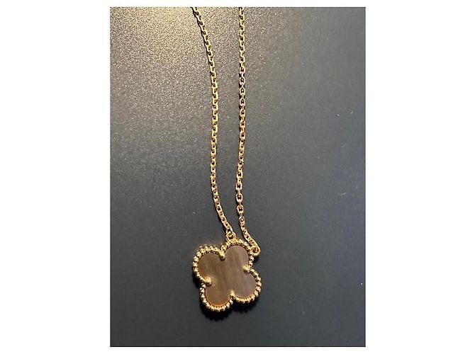 Van Cleef & Arpels Pendente Vintage Alhambra Oro Rosa 750/1000, Madreperla D'oro - vista 2