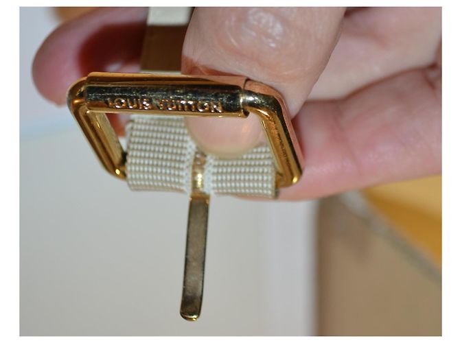 Louis Vuitton sandales Blanc Crème - vue 5