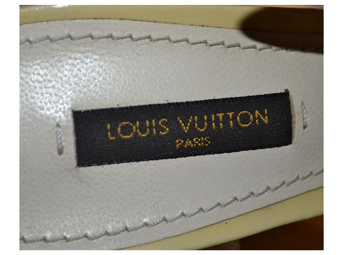 Louis Vuitton sandales Blanc Crème - vue 8