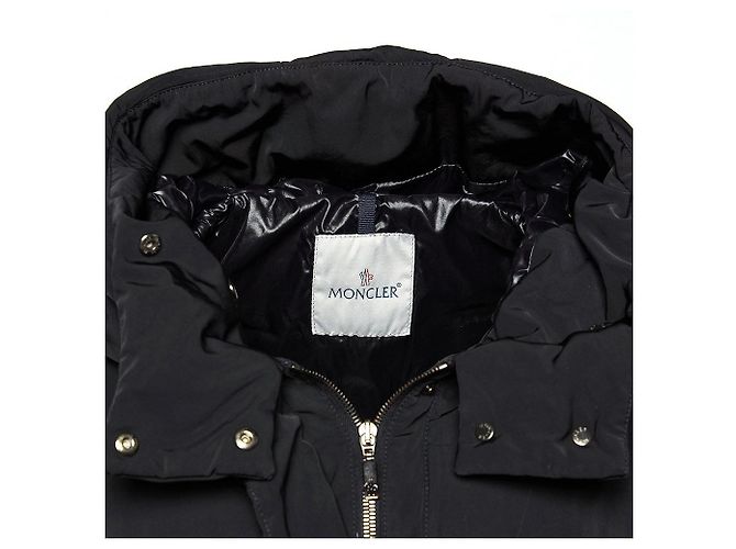 Moncler Giacca Lunga in Piuma Nera - Anni 2010 Nero - vista 4