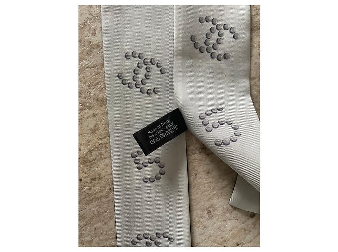 Fascia per capelli in twill Chanel - vista 5