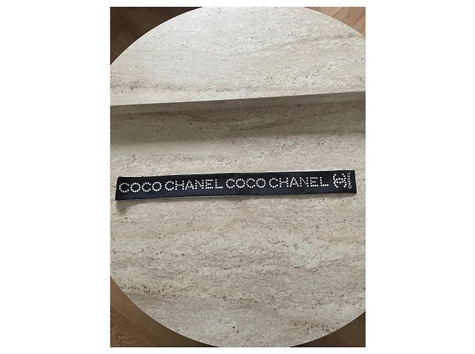 Fascia per capelli in twill Chanel - vista 6