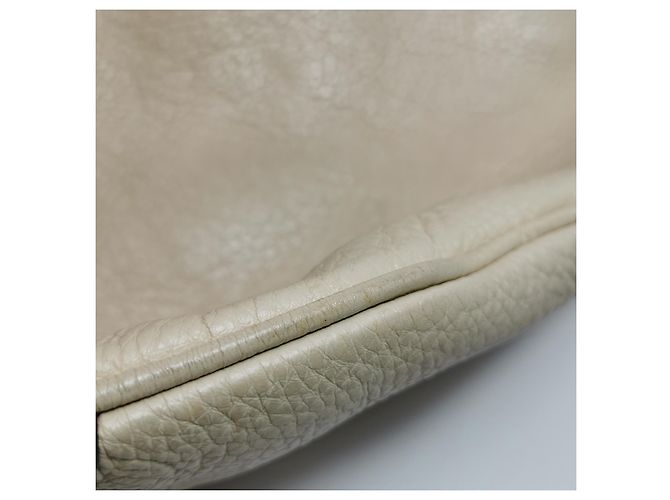 Borsa a mano Gucci Indy in pelle crema Crudo - vista 6