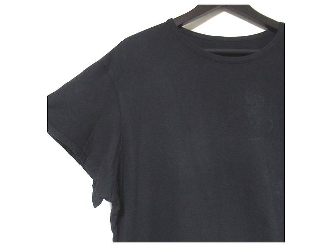 Autre Marque Camiseta de algodón estampada Yohji Yamamoto Negro - vista 3