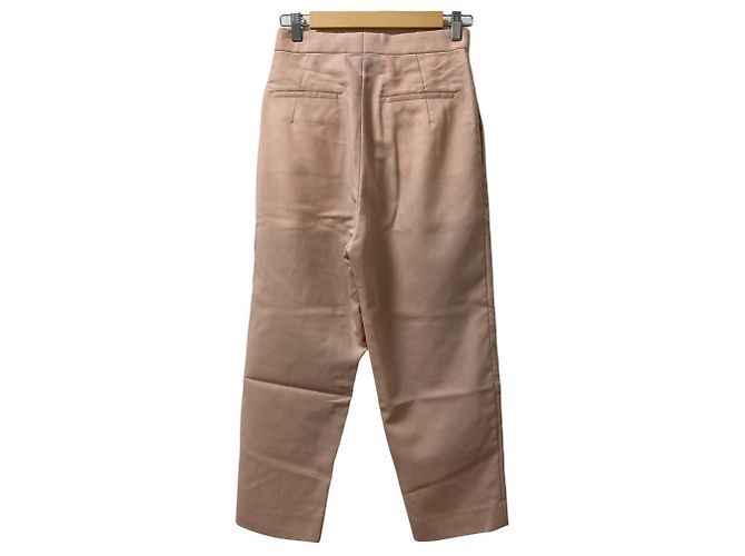 Autre Marque Calças de Lã de Mohair Drawer Rosa - vista 2