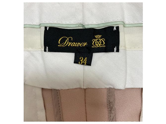 Autre Marque Calças de Lã de Mohair Drawer Rosa - vista 4