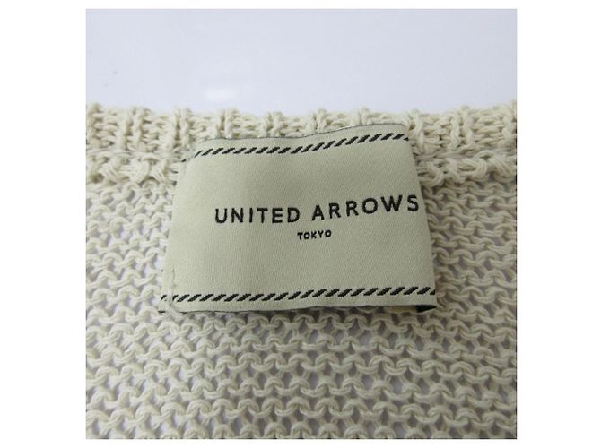 Autre Marque Papierstrickpullover UNITED ARROWS Beige - Ansicht 5
