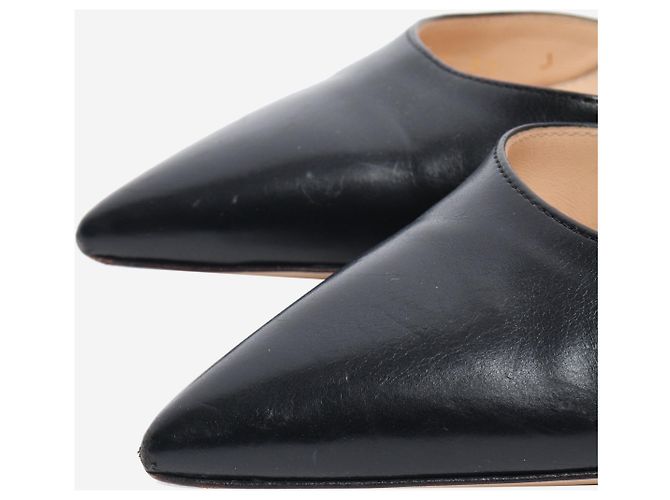 Gianvito Rossi Mule Virtua nere - taglia EU 37 Nero - vista 4