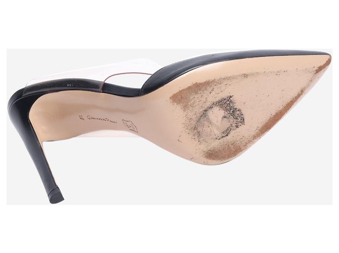Gianvito Rossi Mule Virtua nere - taglia EU 37 Nero - vista 5