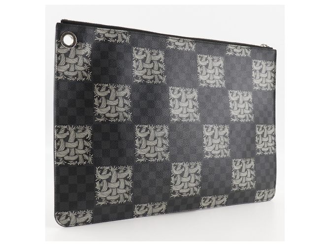 Pochette Jules GM de Louis Vuitton Noir - vue 3