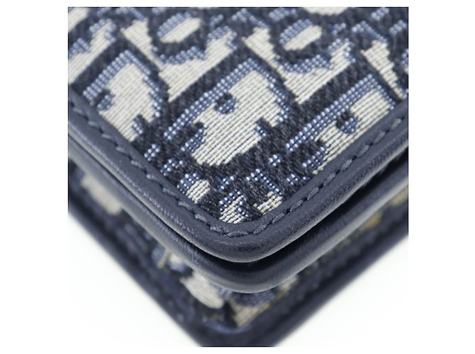 Borsa a Spalla Trotter Oblique Christian Dior Blu navy - vista 5