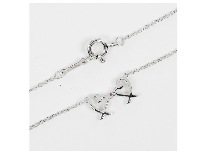 Collana Doppio Cuore Amante di Tiffany & Co. Argento - vista 6