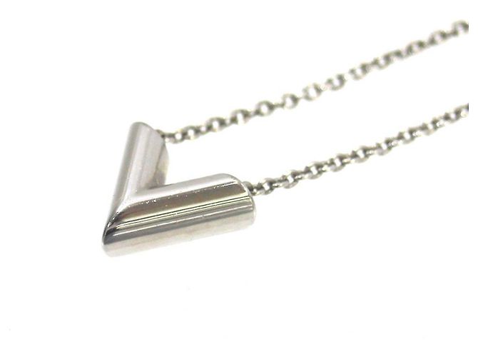 Collana Essenziale V Louis Vuitton in Argento - vista 4