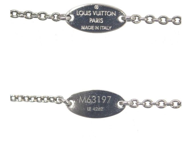 Collana Essenziale V Louis Vuitton in Argento - vista 5