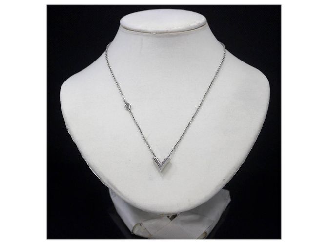 Collana Essenziale V Louis Vuitton in Argento - vista 6