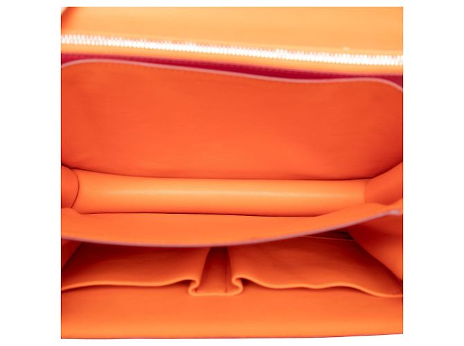 Céline Celine Red Medium Calfskin Classic Box - view 4