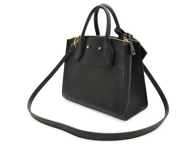 Borsa a mano/spalla City Steamer PM di Louis Vuitton Nero - vista 3