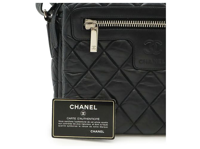 Borsa a spalla piccola matelassé Coco Cocoon di Chanel Nero - vista 10