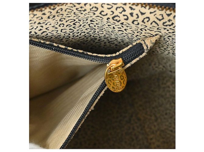 Panthère Handtasche aus Leder von Cartier Schwarz - Ansicht 7