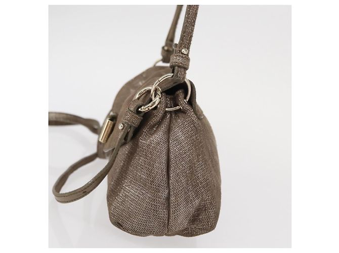 Chloé Chloe Lily Canvas Plata - vista 3
