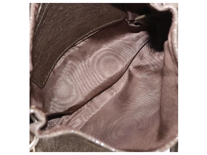 Chloé Chloe Lily Canvas Plata - vista 5
