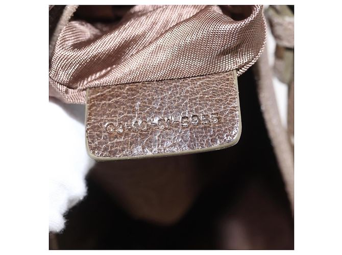 Chloé Chloe Lily Canvas Plata - vista 7