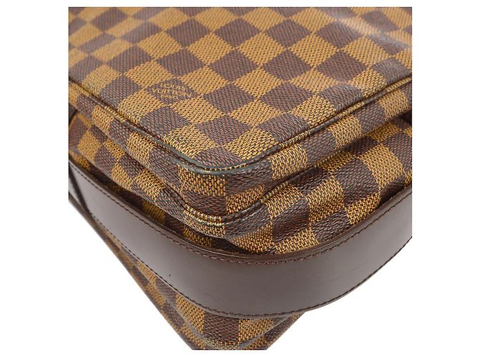 Borsa a mano Naviglio Damier Louis Vuitton Marrone - vista 6