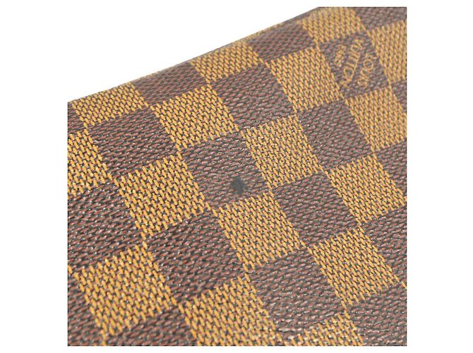 Borsa a mano Naviglio Damier Louis Vuitton Marrone - vista 7
