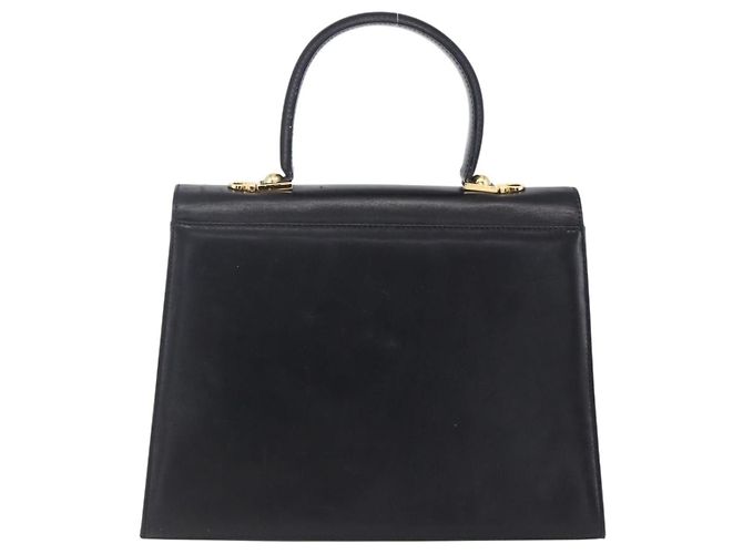Borsa Gancini in pelle Salvatore Ferragamo Nero - vista 2