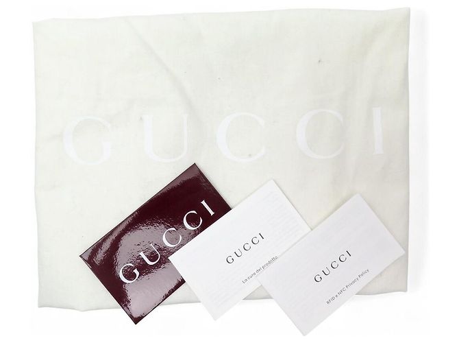 NUOVA BORSA GUCCI MARMONT MULTI TASCHE IN PELLE NERA CON TRACOLLA Nero - vista 13