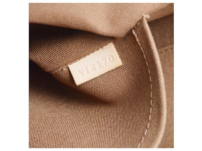 Louis Vuitton Palermo Handtasche aus Monogramm-Canvas PM Braun - Ansicht 4