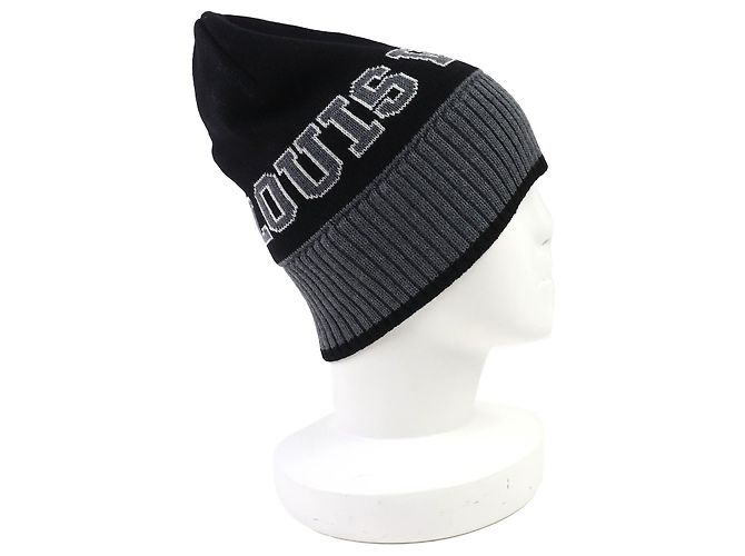 Louis Vuitton Wollstrickmütze Schwarz - Ansicht 4
