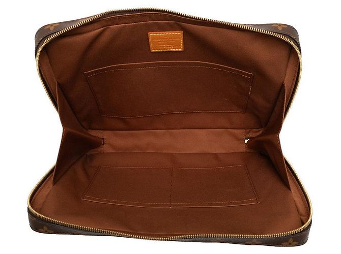 Borsa a Spalla Soft Trunk MM Monogramma Louis Vuitton Marrone - vista 4