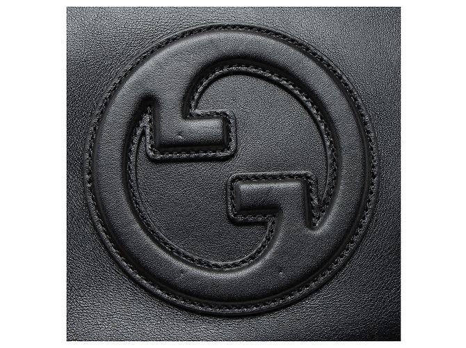 Bolsa de câmera Blondie em couro da Gucci Preto - vista 10