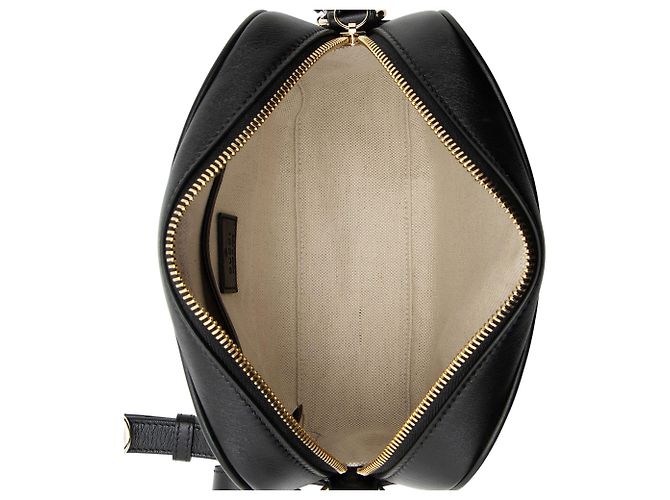 Bolsa de câmera Blondie em couro da Gucci Preto - vista 7