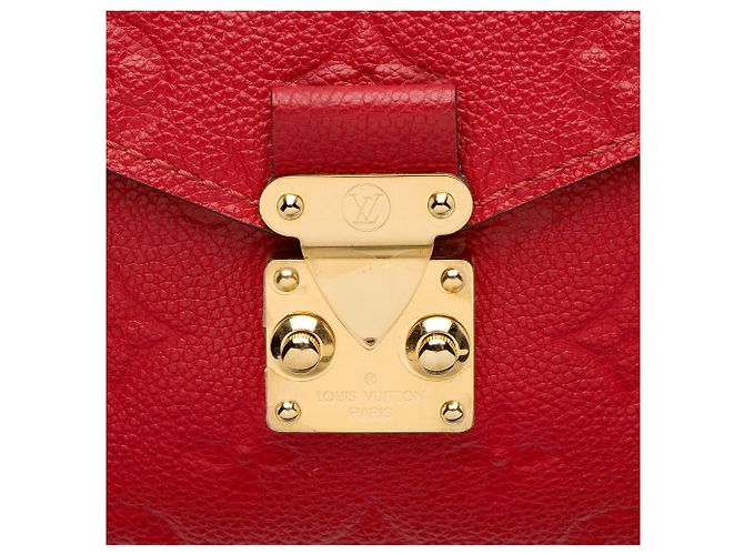 Borsa a Spalla Pochette Metis in Monogram Empreinte Louis Vuitton Rosso - vista 7