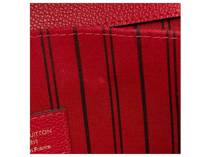 Borsa a Spalla Pochette Metis in Monogram Empreinte Louis Vuitton Rosso - vista 8
