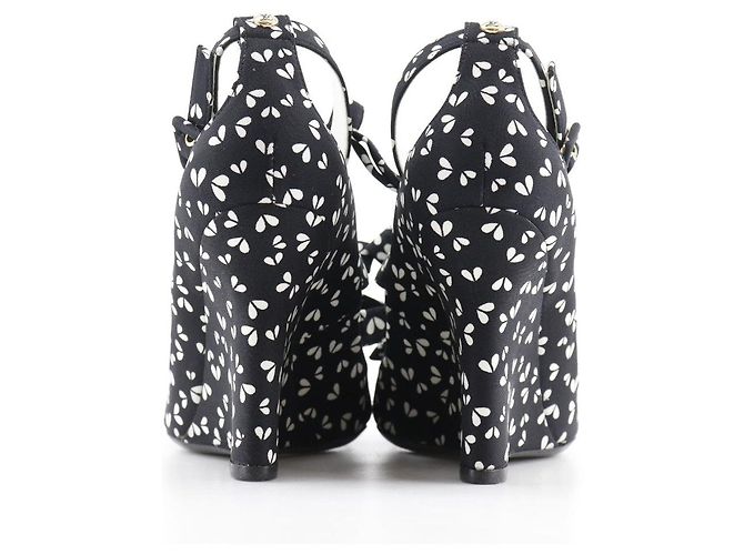 Louis Vuitton Einteiler Sandalen Seidenkleid 2-in-1 Set Schwarz - Ansicht 10