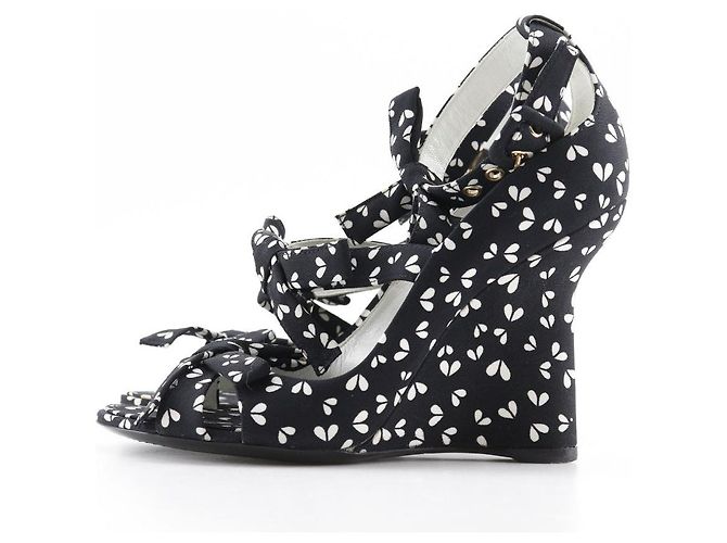 Louis Vuitton Einteiler Sandalen Seidenkleid 2-in-1 Set Schwarz - Ansicht 9