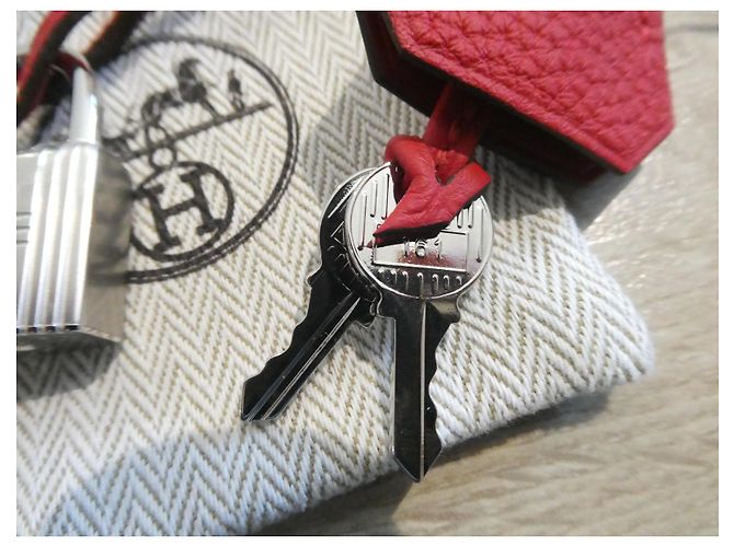 Hermès Schloss, Glocke und Reißverschluss für Hermès Kelly oder Birkin Handtasche, neu - Ansicht 4