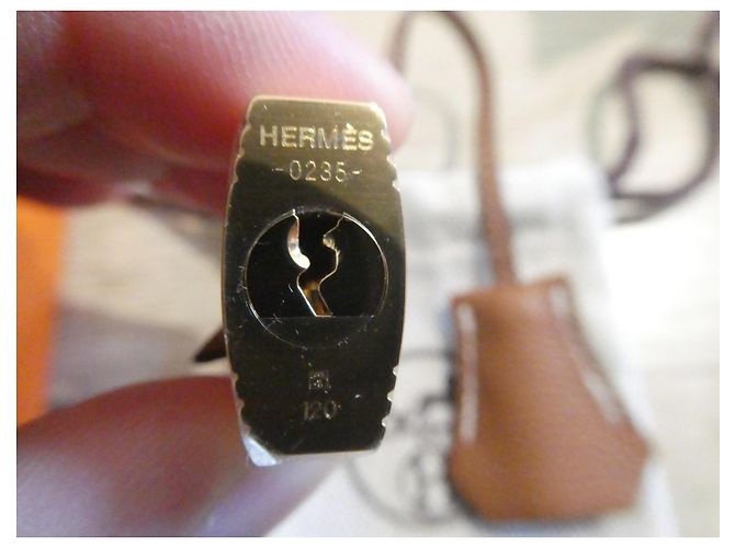 Chiusura, campanella e tirante Hermès per borsa Hermès Kelly, Birkin, nuovo - vista 4
