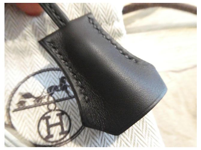 Clochette, zip, lucchetto Hermès per borsa Hermès Kelly, Birkin nuova Nero - vista 2