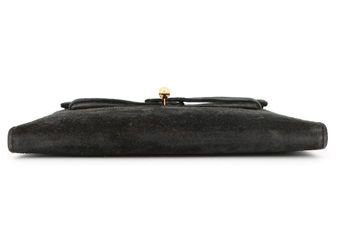 Borsa Clutch Kelly di Hermès Nero - vista 3