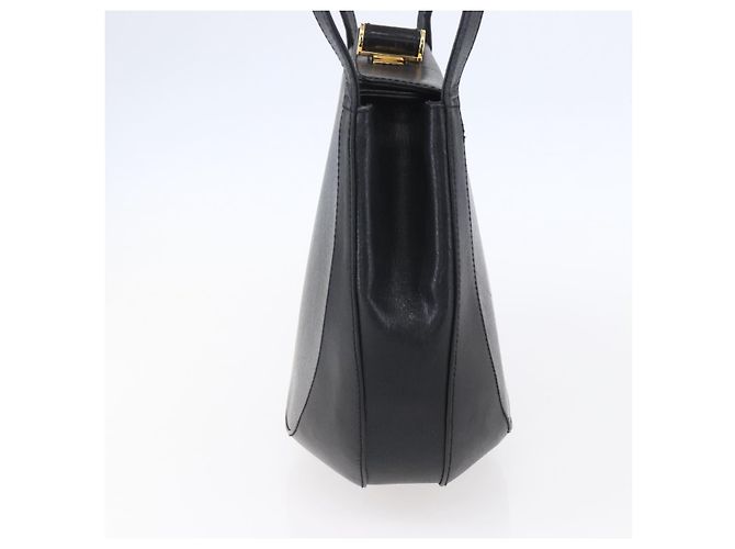 Salvatore Ferragamo Gancini in pelle Nero - vista 4