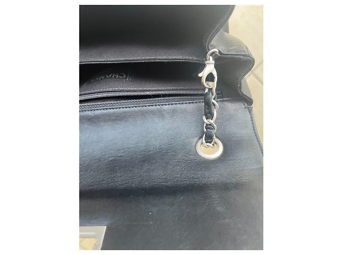 Chanel 2.55 Chocolate Bar Nero - vista 12