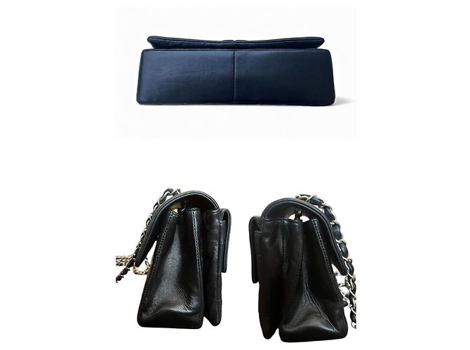 Chanel 2.55 Chocolate Bar Nero - vista 9