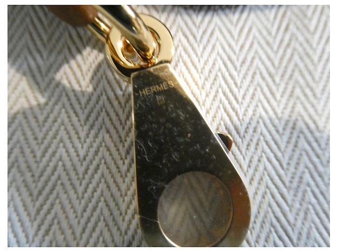 Cinghia Hermès in pelle Togo con gioielleria dorata nuova per borsa Hermès Kelly Gold hardware - vista 3