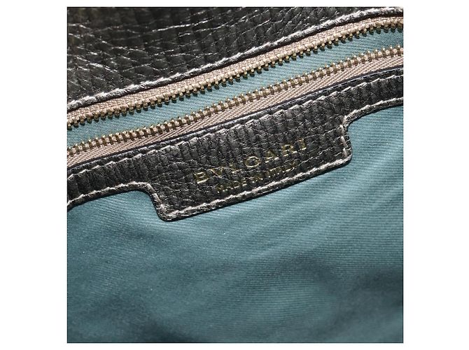 Bulgari Bvlgari Leoni Top Handle Leather Medium Argenté - vue 6